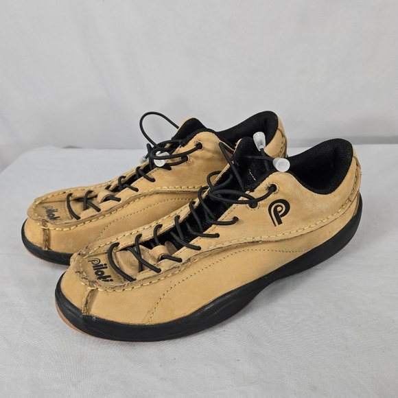 Piloti Driving Shoes Stradale Men's Brown Nubuck Sz 8.5 Auto Comfort Casual - Picture 5 of 7